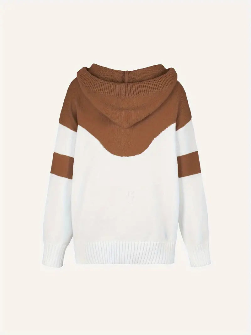 RÖONA - Dual-Tone Cosy Hoodie