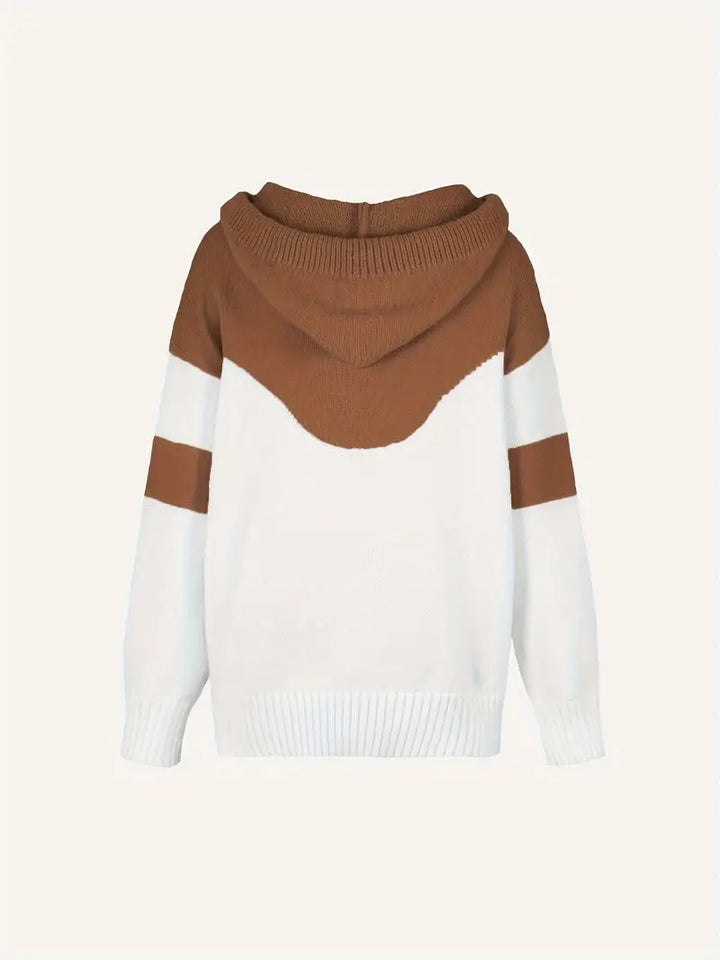 RÖONA - Dual-Tone Cosy Hoodie