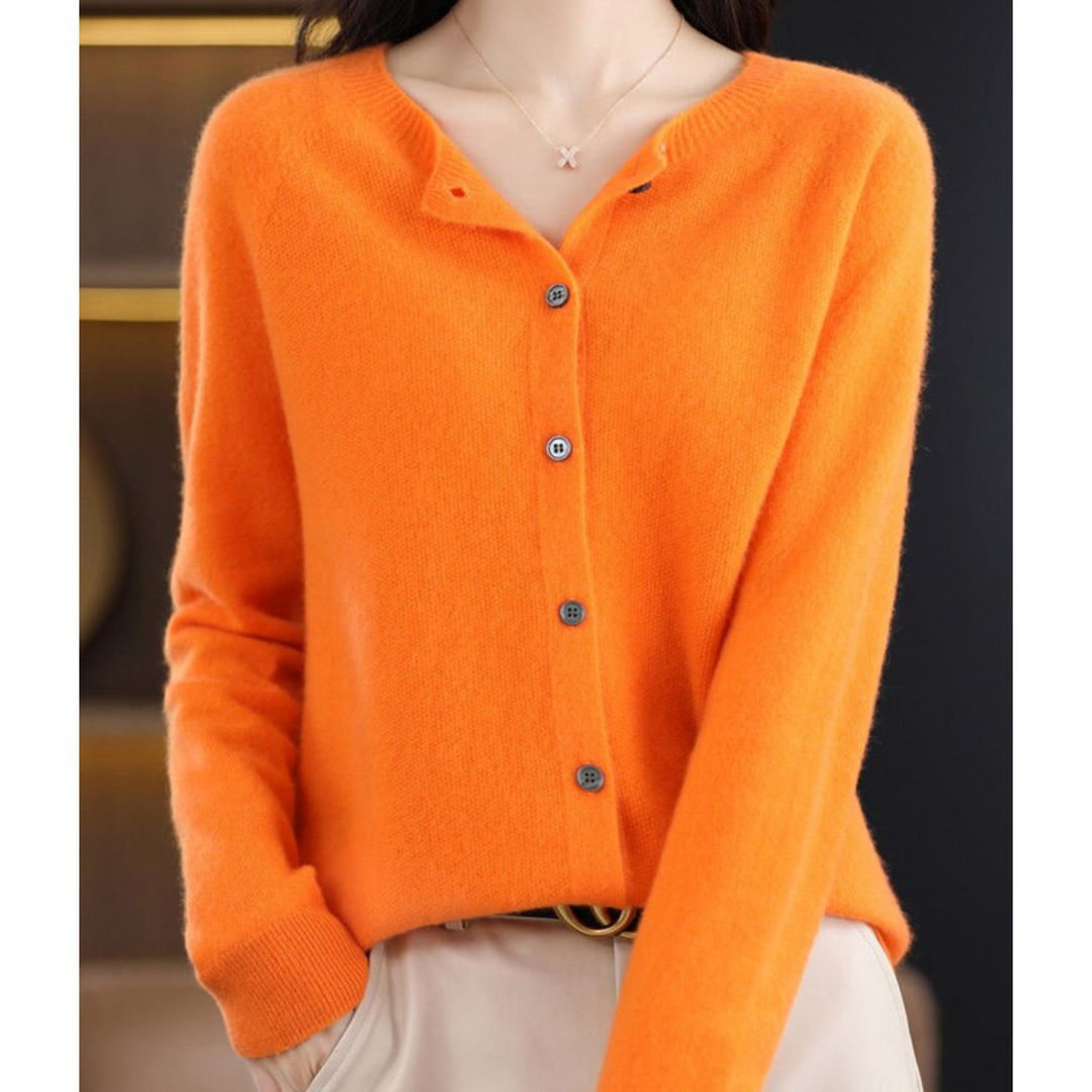 Mirelle™ Knit Cardigan | Effortless Merinowool Softness & Everyday Elegance