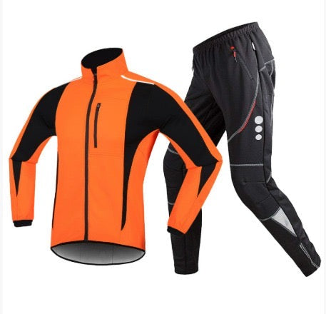 Winter Windproof Set | Warm Coat and Pants