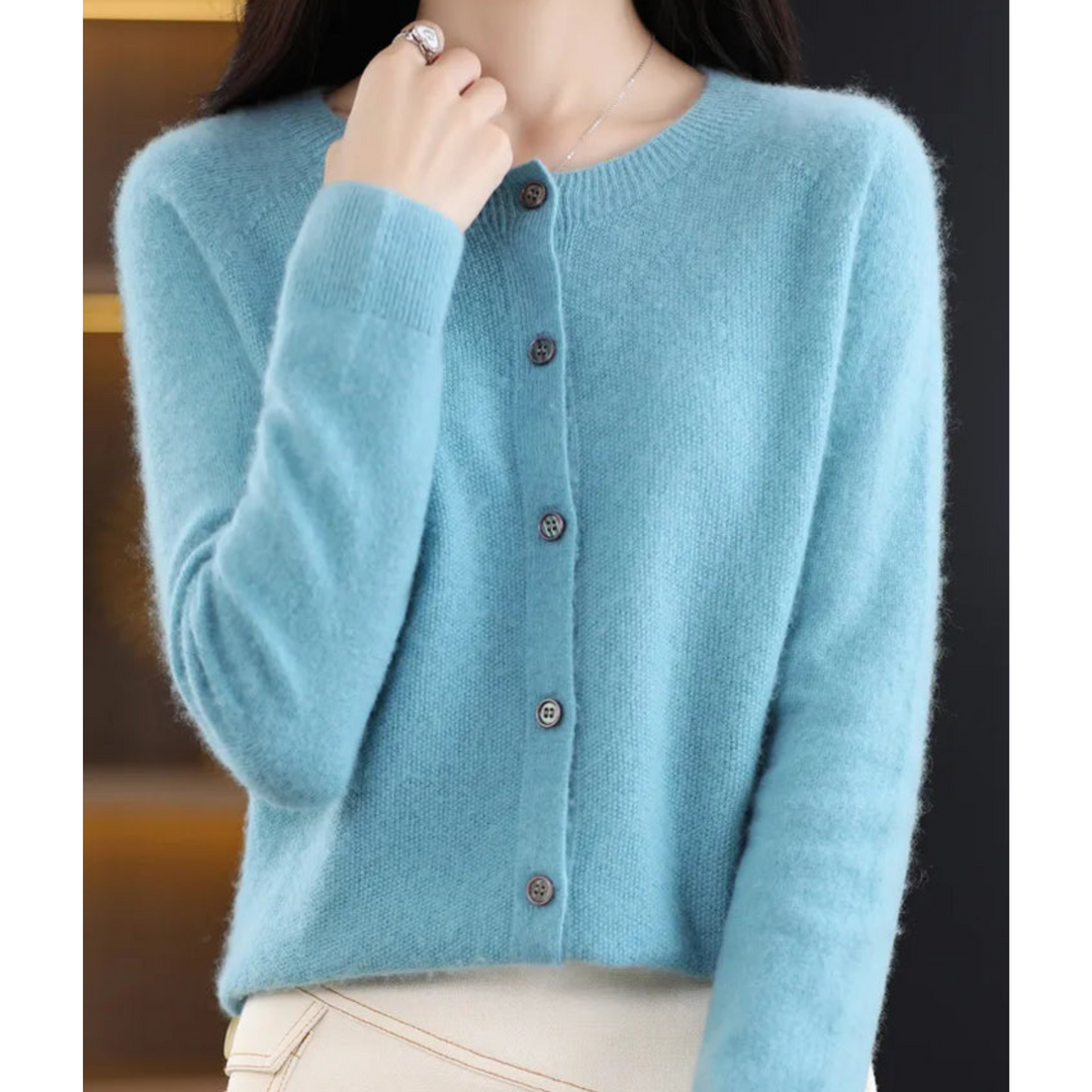 Mirelle™ Knit Cardigan | Effortless Merinowool Softness & Everyday Elegance