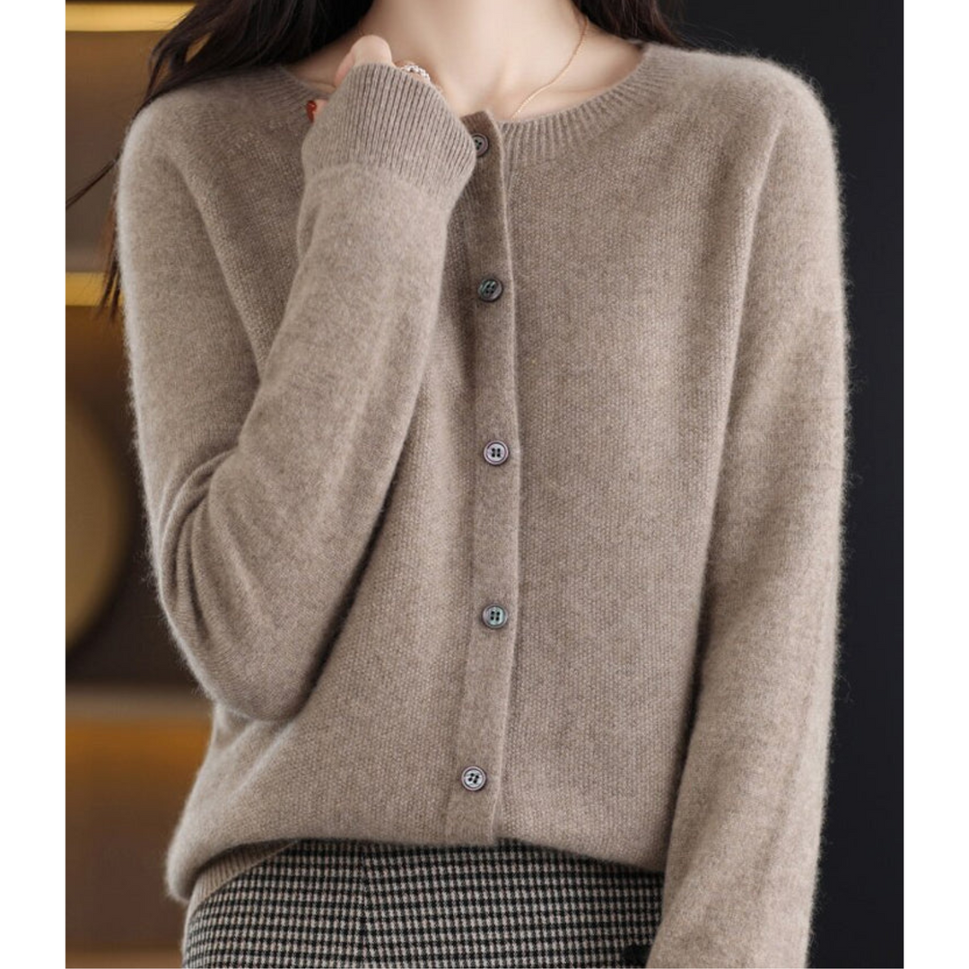 Mirelle™ Knit Cardigan | Effortless Merinowool Softness & Everyday Elegance