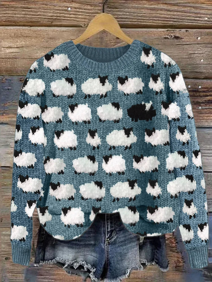 ELIANA - Novelty Knit Sweater