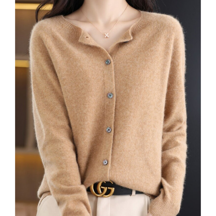 Mirelle™ Knit Cardigan | Effortless Merinowool Softness & Everyday Elegance