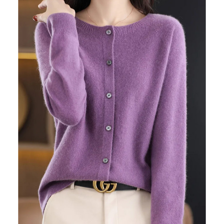 Mirelle™ Knit Cardigan | Effortless Merinowool Softness & Everyday Elegance