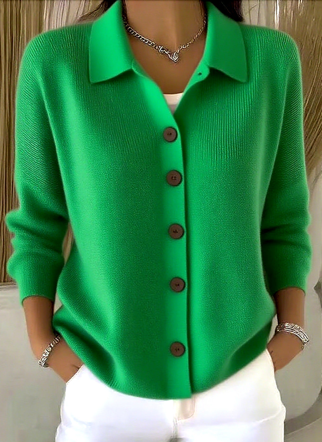 Amelie™ Knit Cardigan | Timeless Elegance & Everyday Comfort
