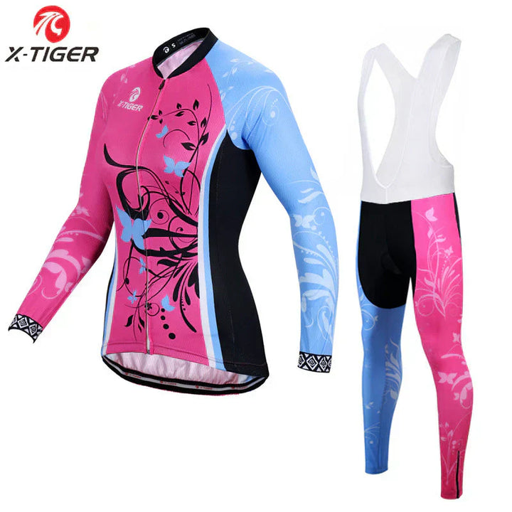 X-Tiger | Women's Long-Sleeve Cycling Kit