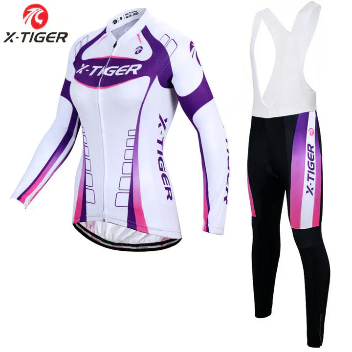 X-Tiger | Women's Long-Sleeve Cycling Kit