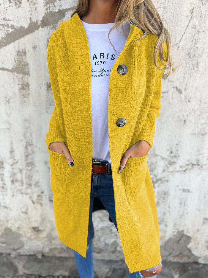 VERONICA - Chic Long Knit Cardigan