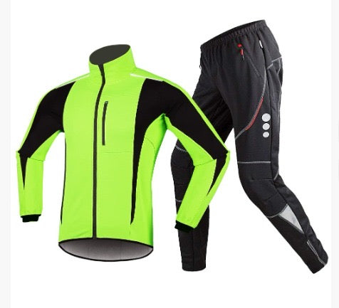 Winter Windproof Set | Warm Coat and Pants