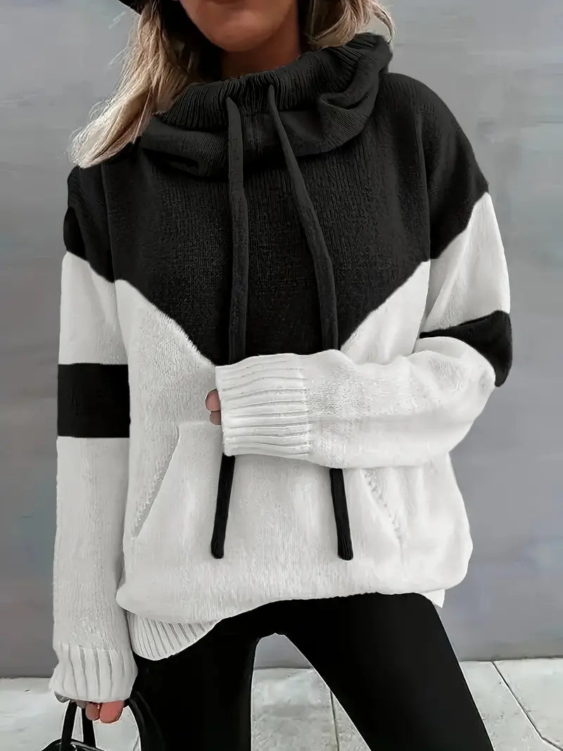 RÖONA - Dual-Tone Cosy Hoodie