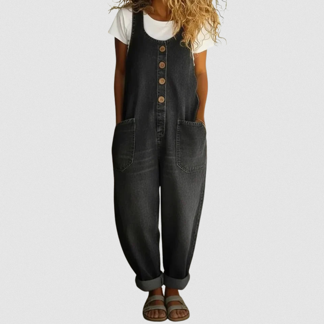 Carmen | Vintage Denim Jumpsuit