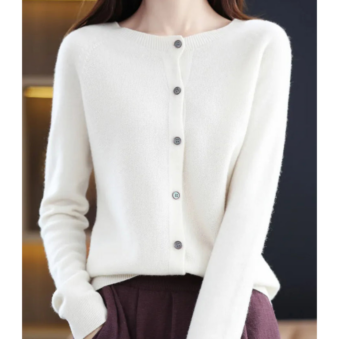 Mirelle™ Knit Cardigan | Effortless Merinowool Softness & Everyday Elegance