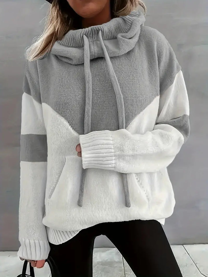 RÖONA - Dual-Tone Cosy Hoodie