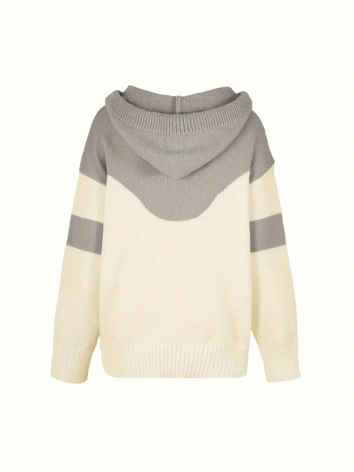 RÖONA - Dual-Tone Cosy Hoodie