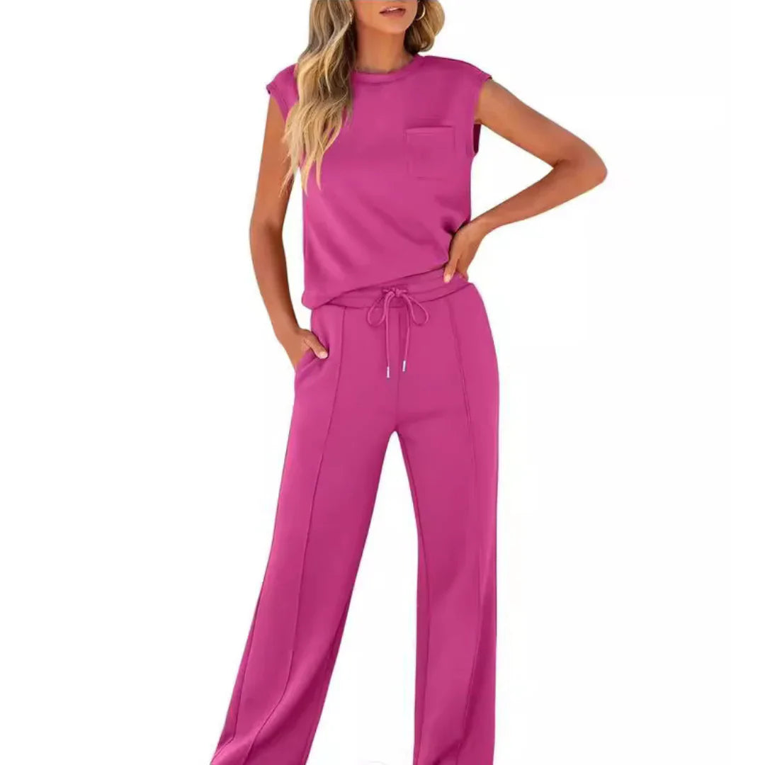 Kaiya™ Relaxed Co-Ord Set | Effortless Everyday Elegance
