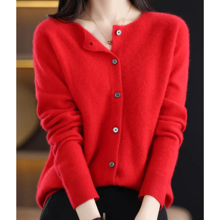 Mirelle™ Knit Cardigan | Effortless Merinowool Softness & Everyday Elegance