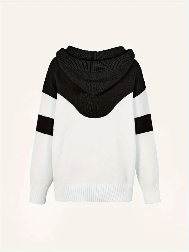 RÖONA - Dual-Tone Cosy Hoodie