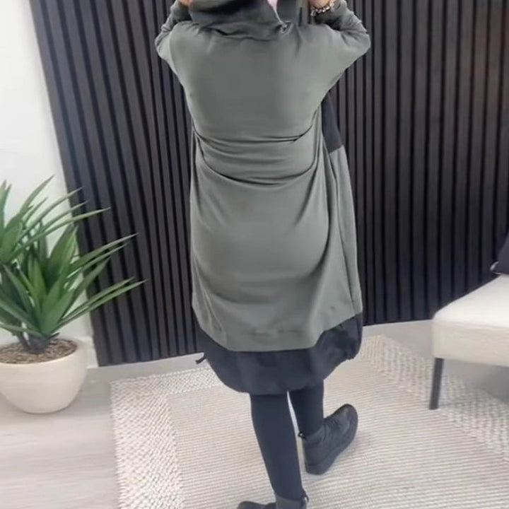 MADELEINE - Casual Hooded Dress