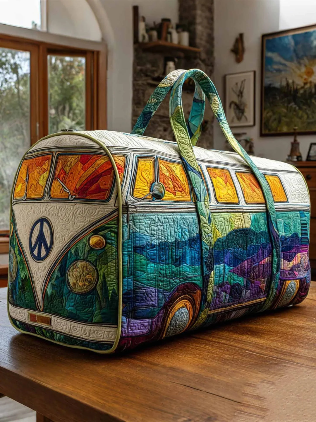 Freeway Dreams Quilted Duffle Bag