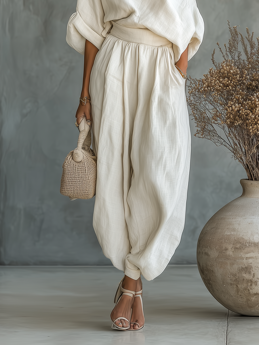 Selene™ | Relaxed Linen Blend Set