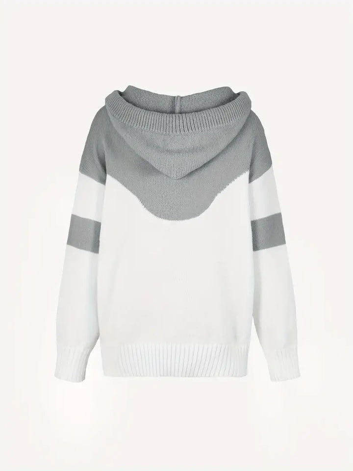 RÖONA - Dual-Tone Cosy Hoodie