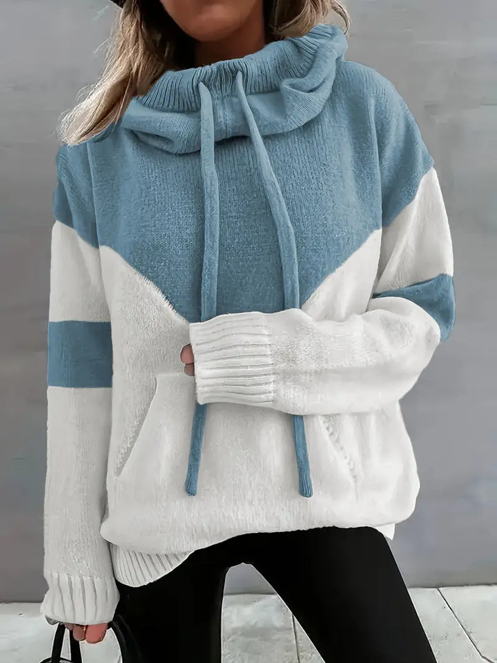 RÖONA - Dual-Tone Cosy Hoodie