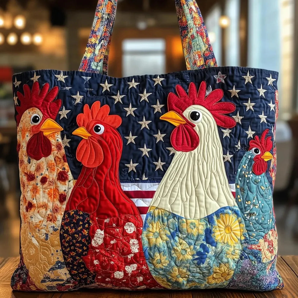 Country Charm | Handmade Quilted Tote