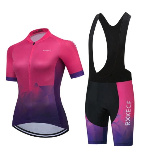 BORA kit with a breathable cycling jersey and bib shorts