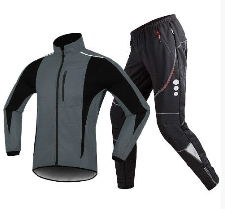 Winter Windproof Set | Warm Coat and Pants