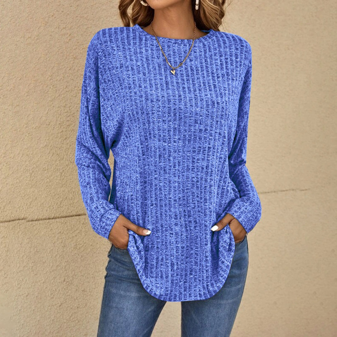 Comfortable Knit Sweater With Relaxed Fit