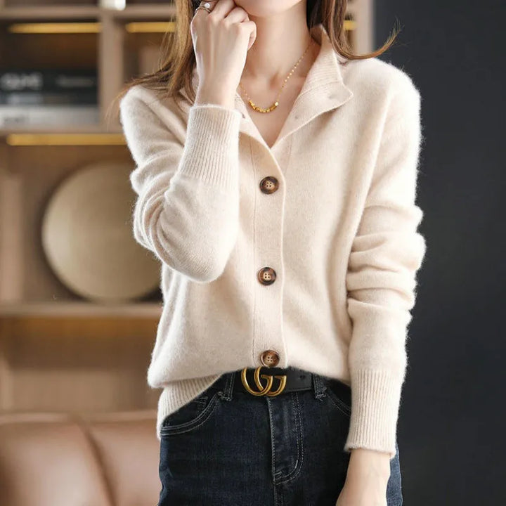 ELARA | Luxe Buttoned Sweater