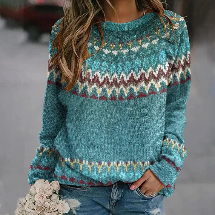 FINLEY | Boho Wave Knit sweater