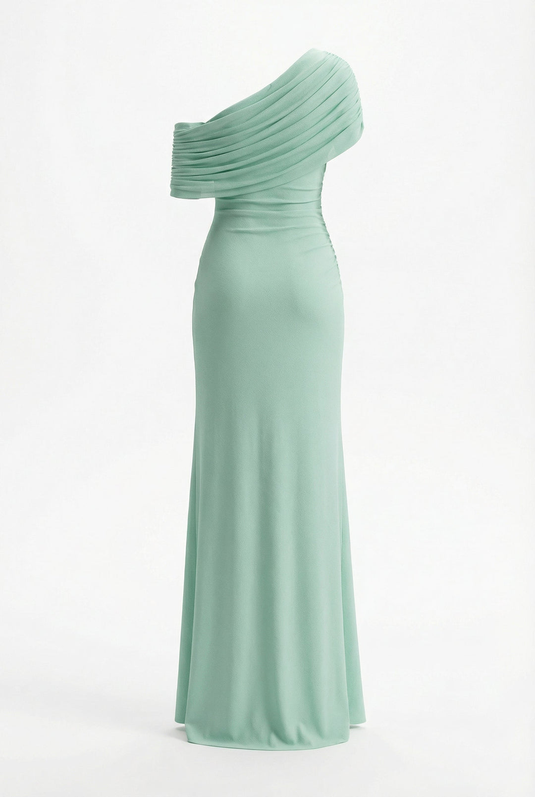 Melanie | Women’s Off-Shoulder Draped Maxi Prom Wedding Guest Dress