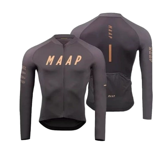 MAAP Long-Sleeve Cycling Jersey | Soft, Comfortable to Wear and Quick-Drying