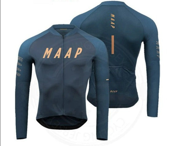 MAAP Long-Sleeve Cycling Jersey | Soft, Comfortable to Wear and Quick-Drying