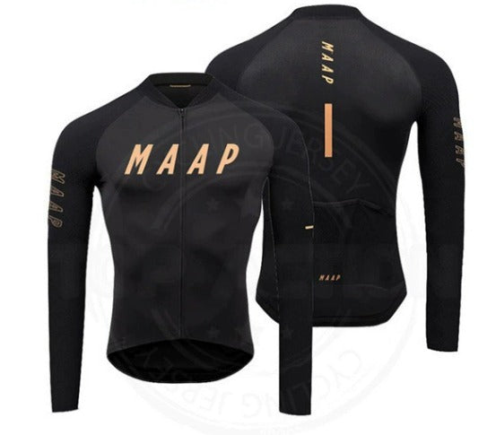 MAAP Long-Sleeve Cycling Jersey | Soft, Comfortable to Wear and Quick-Drying