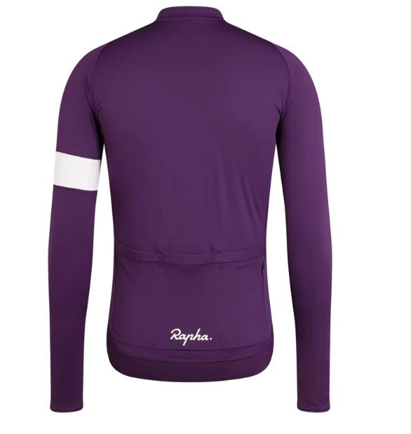 Rapha Unisex Jersey | Fleece-Lined Long Sleeves for Cycling