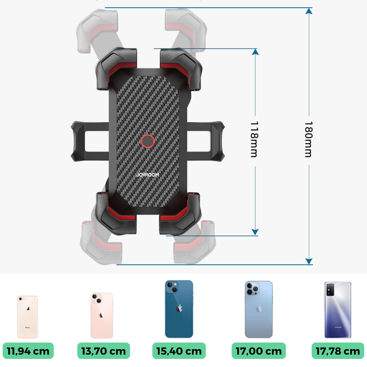 SmartBike 360° Phone Mount | Compatible with All Smartphones