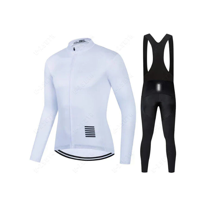 Professional long-sleeve cycling apparel