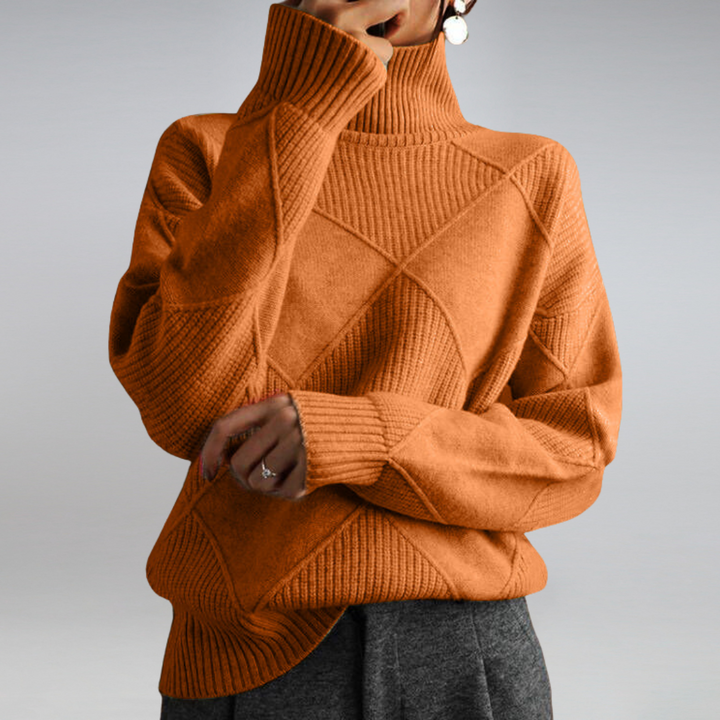 LINLEY | Luxe Ribbed Turtleneck Pullover