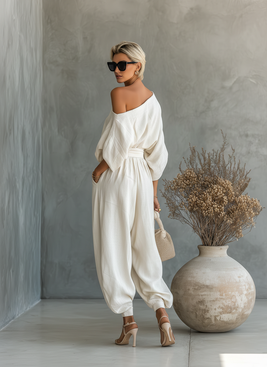 Selene™ | Relaxed Linen Blend Set