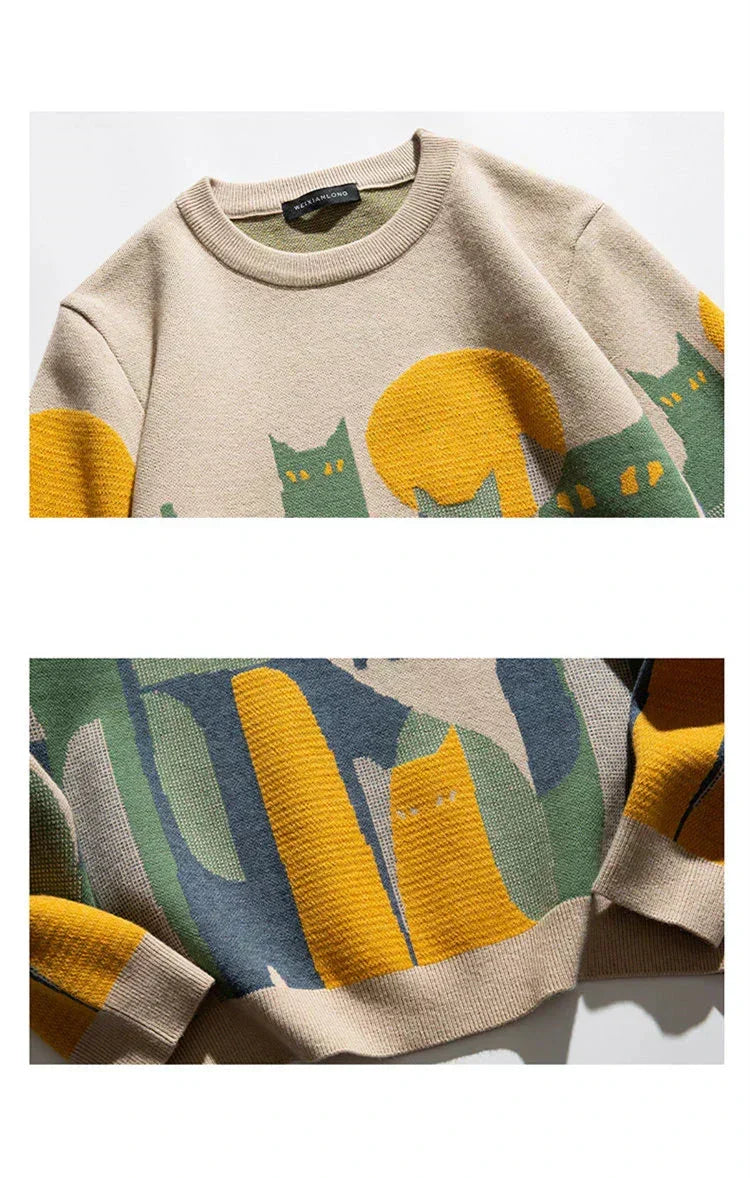 TAIGA - Unisex Cat Sweater