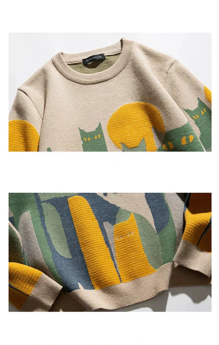 TAIGA - Unisex Cat Sweater