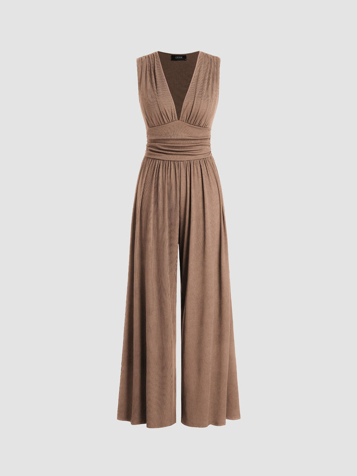Elira™ Elegant Wide-Leg Jumpsuit | Effortless One-Piece Style