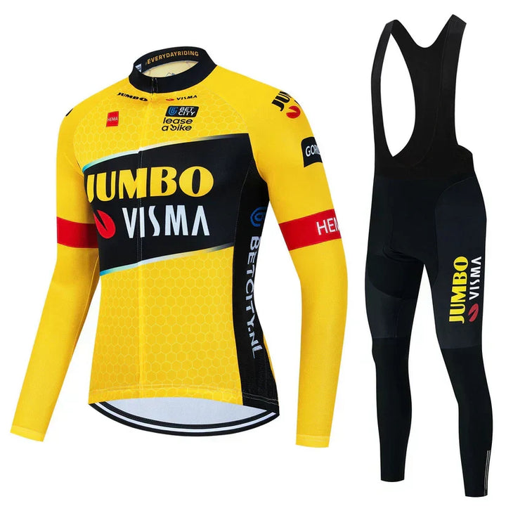 Jumbo-Visma | Professional long-sleeve cycling clothing set