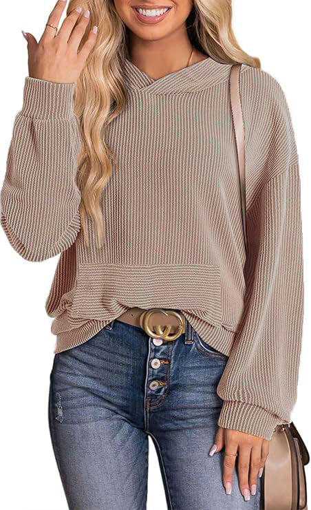 FORTUNA - Cozy Soft Casual Long Sleeve Hoodie