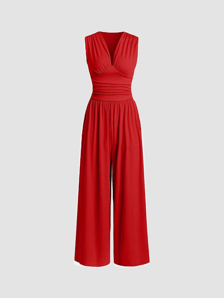 Elira™ Elegant Wide-Leg Jumpsuit | Effortless One-Piece Style