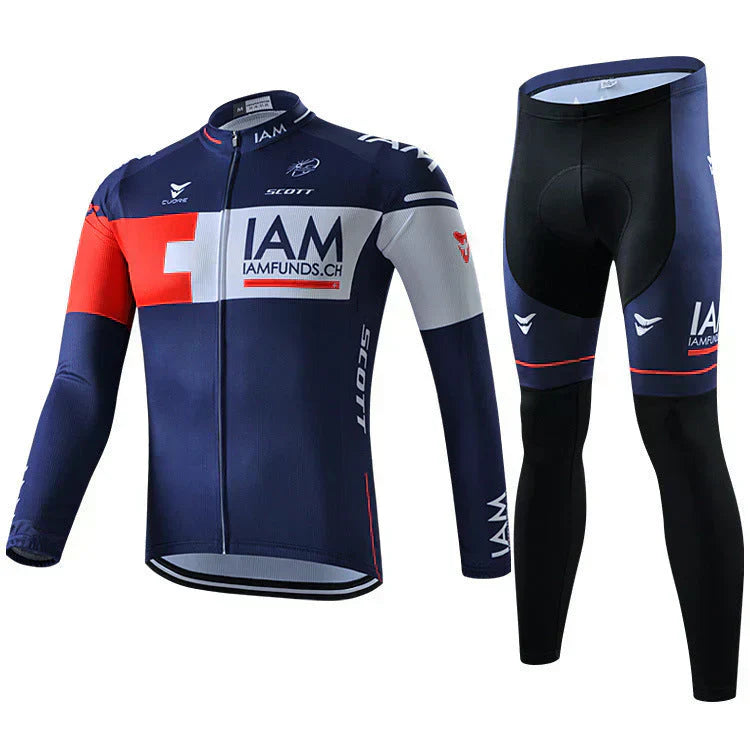 Professional long-sleeve cycling jersey
