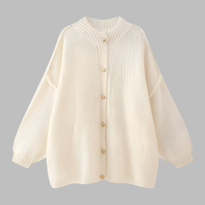 GANI ? Classic Botton-Up Long Sleeve Cardigan